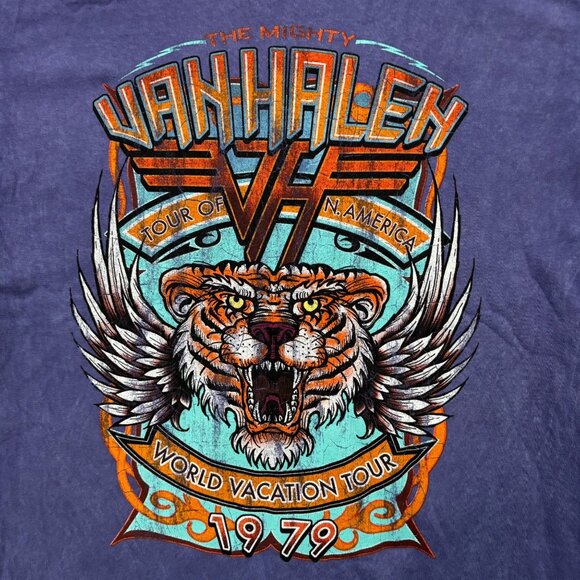 Van Halen World Vacation Tour Tshirt size medium - Picture 2 of 4
